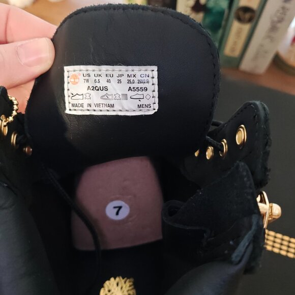 Exclusive Black & Gold Timberlands & CultureKings Collab main image 4
